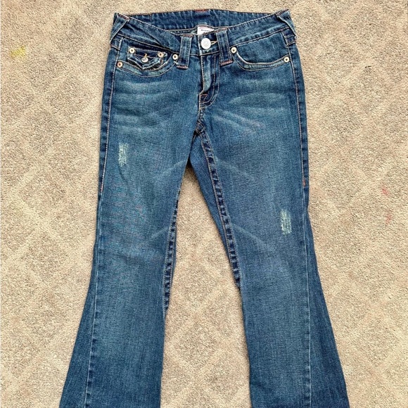 EUC Vintage True Religion Joey flare jeans - Picture 3 of 11